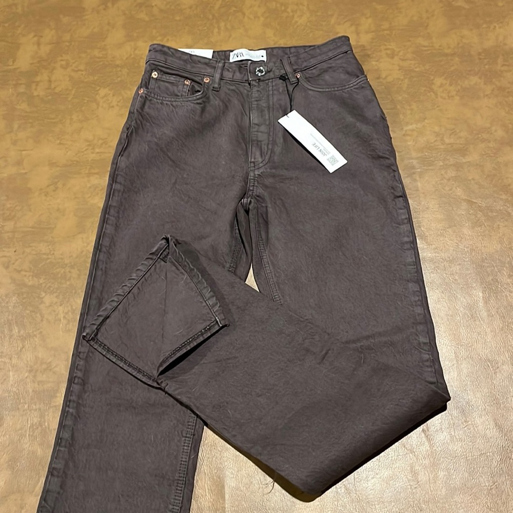 Zara 90βs Slim Jean with Split Hem